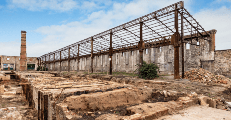 The former gasworks site in Bowden. Photo: Renewal SA