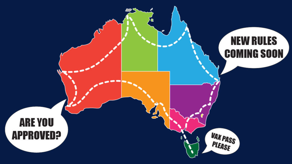 Thumbnail for Travelling interstate? The latest guide to border rules