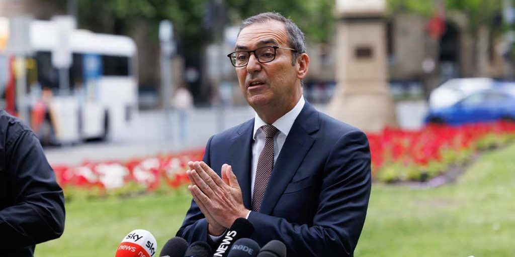 Premier Steven Marshall. Photo: Tony Lewis/InDaily
