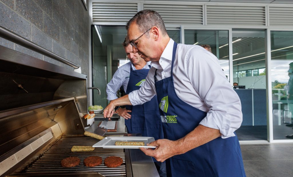 Thumbnail for Marshall grilled over key cabinet posts