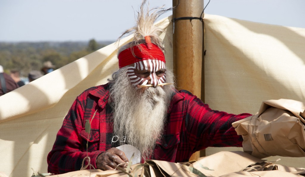 Major Sumner at the Wangayarta opening. Photo: Angela Skujins/CityMag