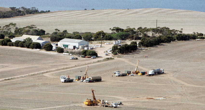 The proposed Hillside mine sits on 1327 hectares of freehold farm land south of Ardrossan on Yorke Peninsula.