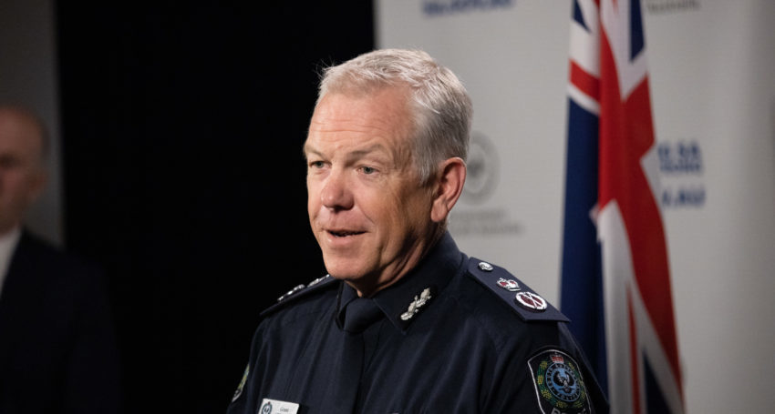 Police Commissioner and state coordinator Grant Stevens. Photo: Tony Lewis/InDaily