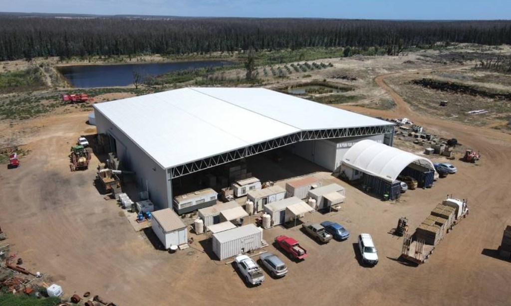 The Locklands Seed Potatoes shed will house a new sorting machine that will help alleviate the pressure caused by labour shortages. Photo: supplied