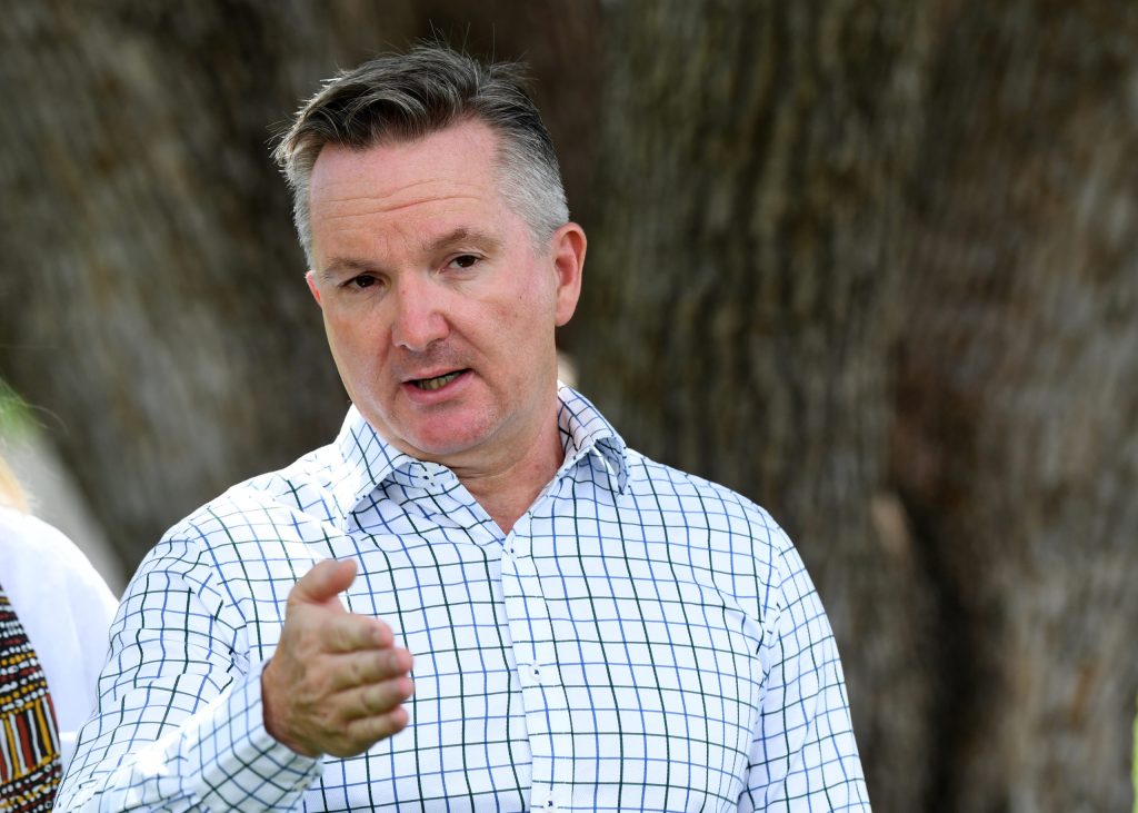 Labor's energy spokesman Chris Bowen. Photo: Darren England/AAP