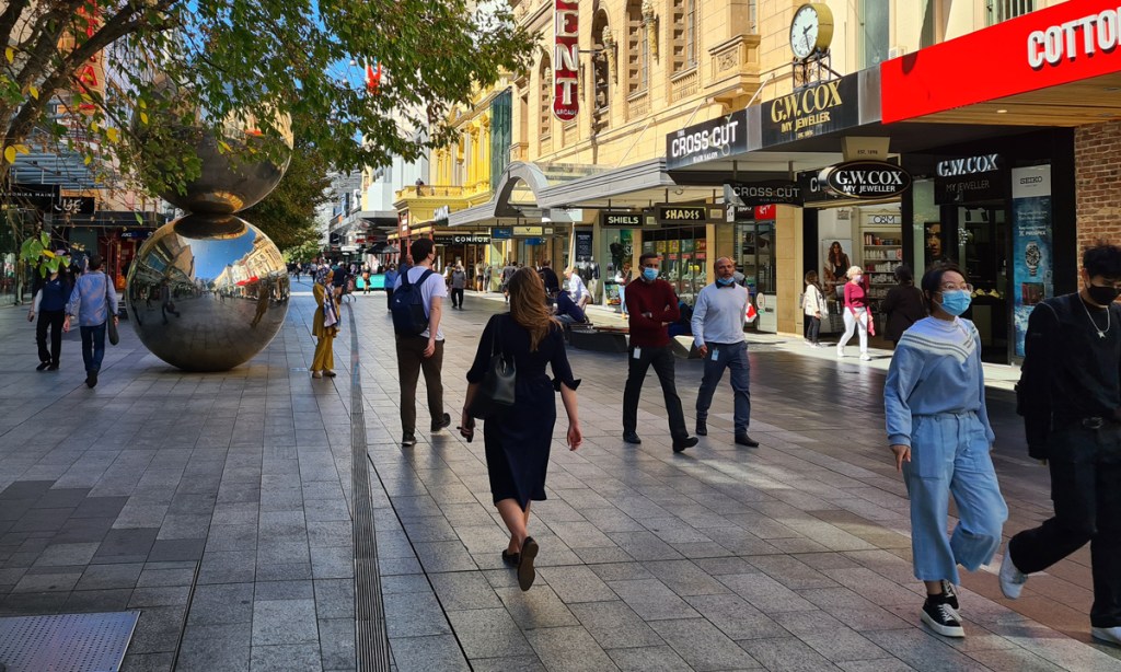 Premier Peter Malinauskas says South Australia's mask mandate is still on track to be lifted on April 14. Picture: Andrew Spence