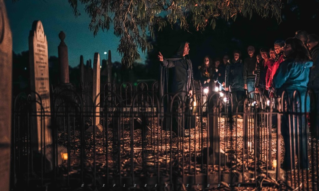 Bringing history alive, even in a cemetery, is the mission of South Australia's unique History Festival. Photo supplied.