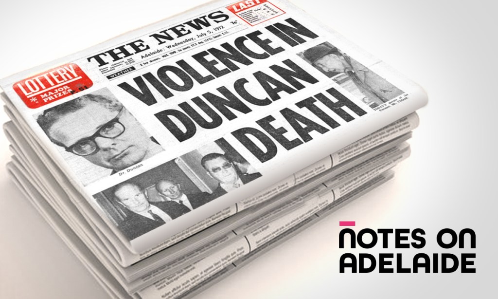 Thumbnail for Notes on Adelaide podcast: The thin blue line