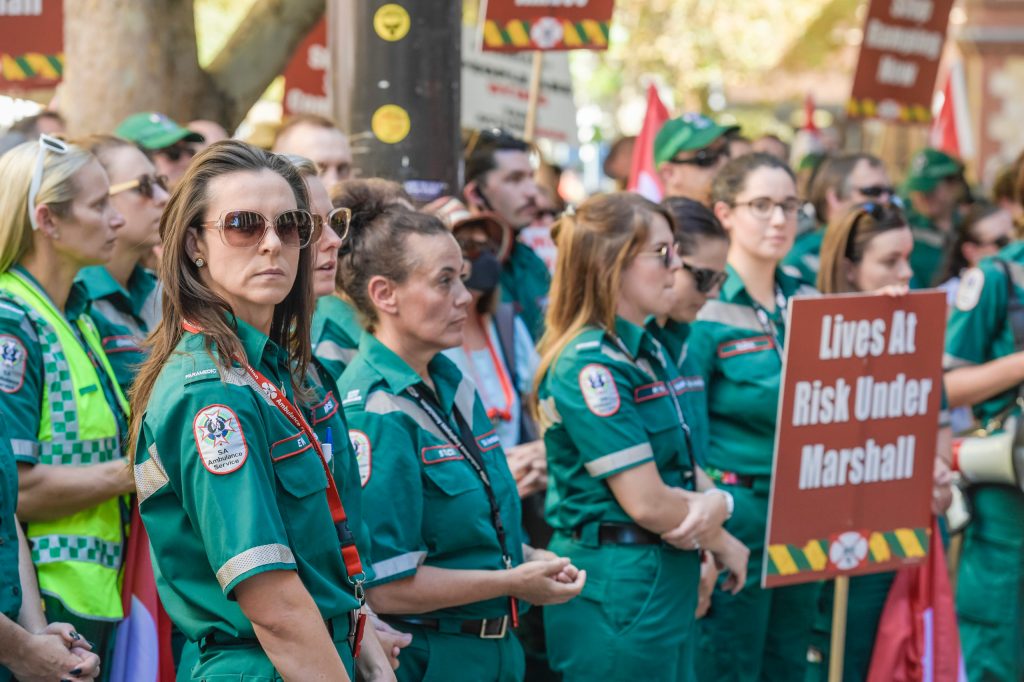 Thumbnail for Ambulance union defends post-election silence