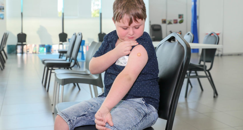 Thumbnail for School vax hubs to open as cases of ‘serious’ COVID-linked condition rise