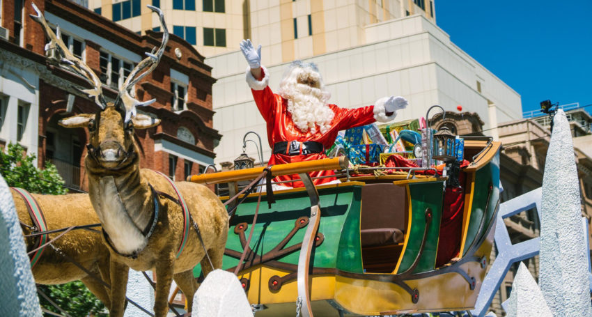 The Christmas Pageant has not been held on Adelaide's streets since 2019. Photo: National Pharmacies Christmas Pageant