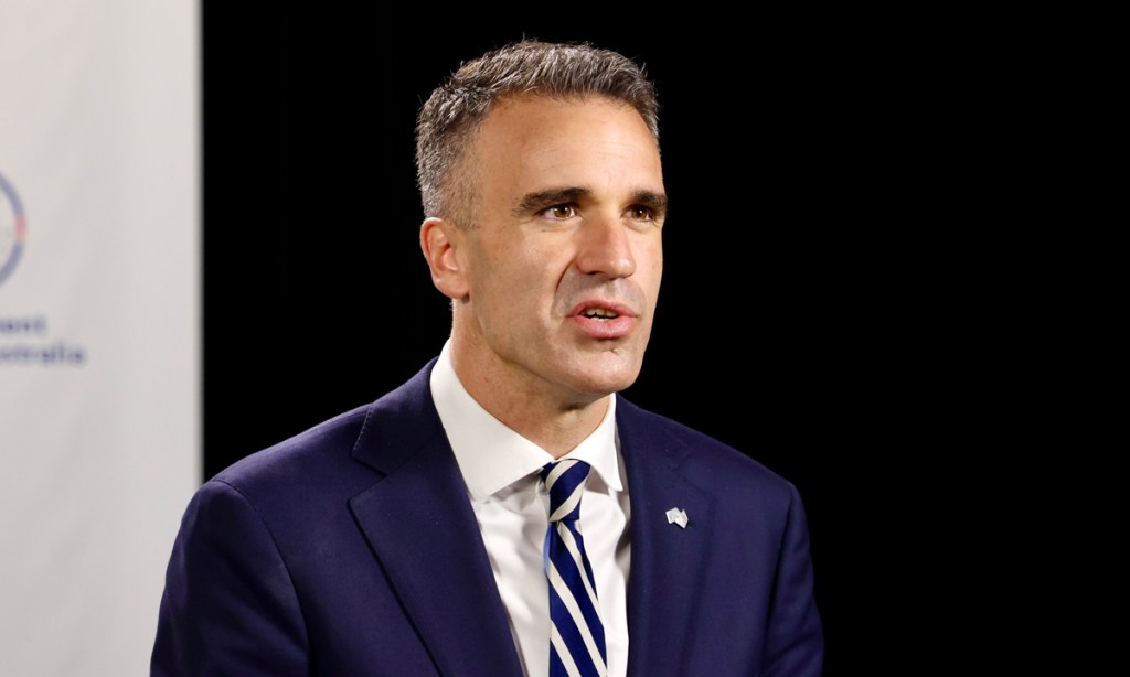 Premier Peter Malinauskas has lifted South Australia’s major emergency declaration, effective immediately, which have been in place for 793 days since the start of the pandemic. Picture: Tony Lewis/InDaily