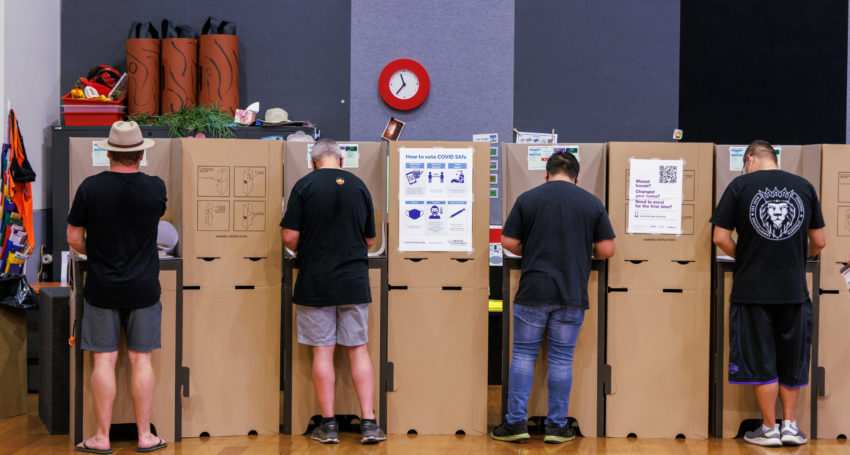 The Adelaide City Council say if compulsory voting is introduced, voter participation could increase and in-person voting could be introduced for council elections. Photo: Tony Lewis/InDaily