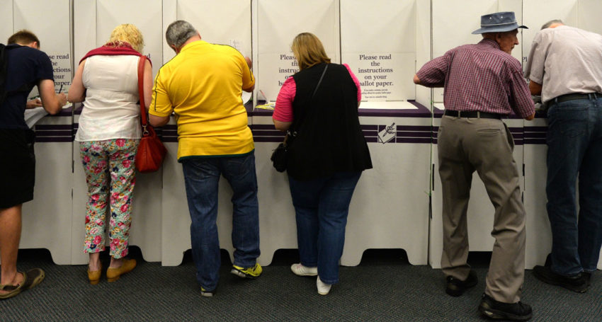 Every Australian – rich or poor – is entitled to one vote.