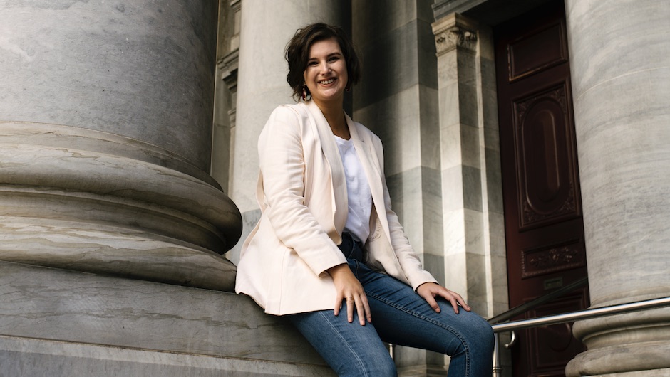 Chelsey Potter has been told she cannot run as a Liberal candidate. Photo: Morgan Sette 