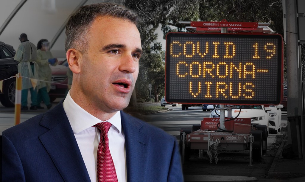 Thumbnail for COVID restrictions stay amid new variant warnings