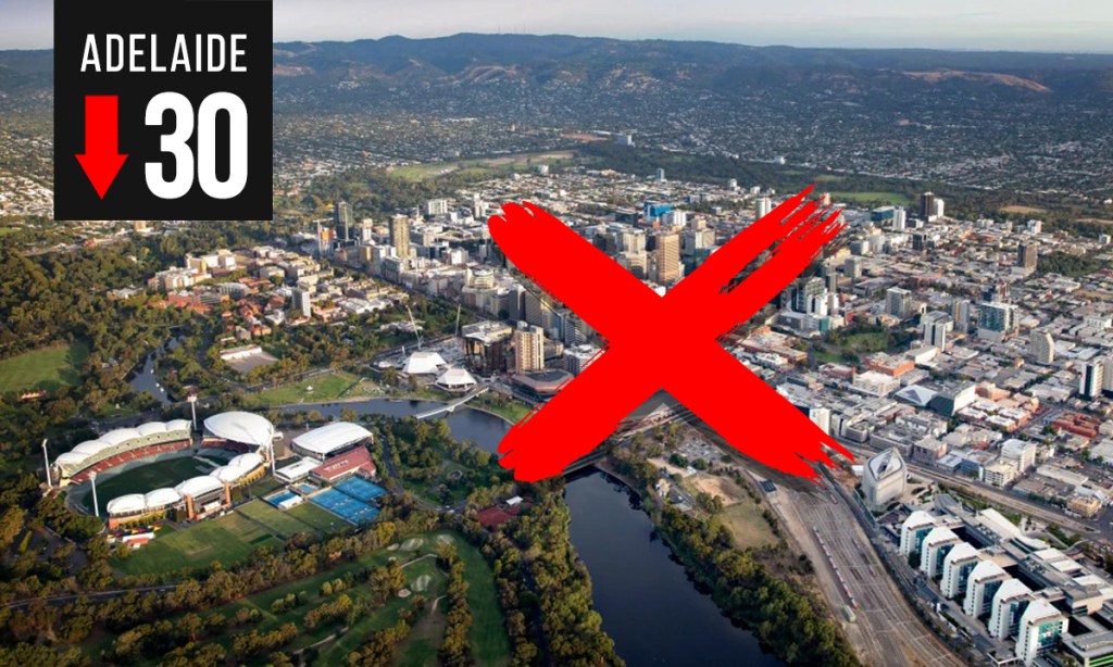 Thumbnail for ‘Almost laughable’: Adelaide loses most liveable title to Melbourne