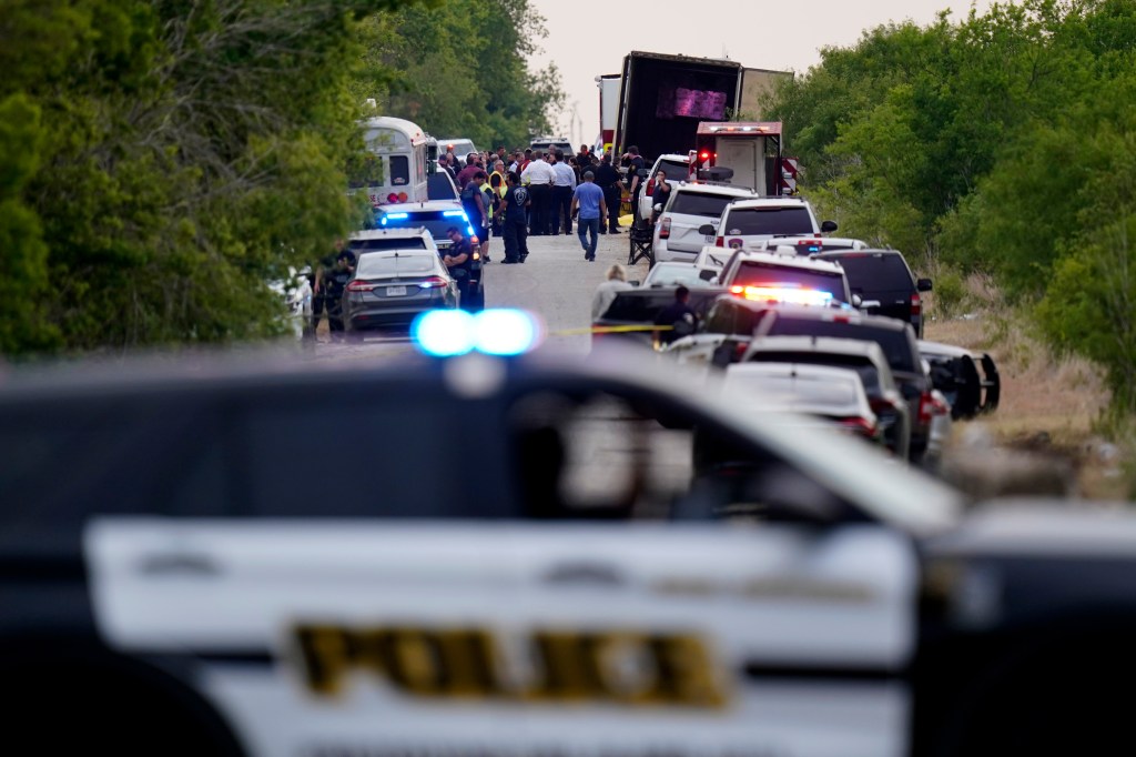 Thumbnail for ‘Stacks of bodies’ found in US truck