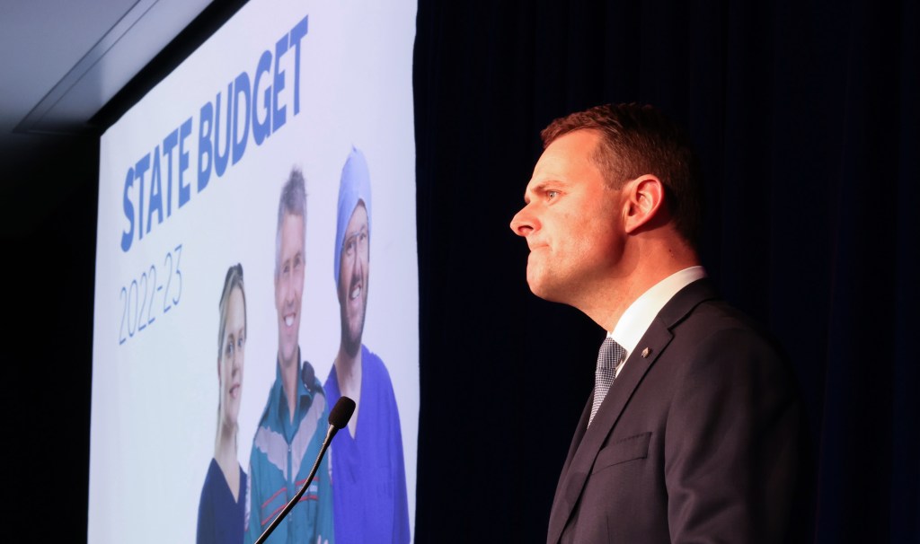 Thumbnail for Record health spending dominates budget