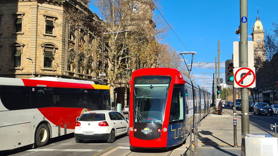 Thumbnail for Striking tram drivers shut down services