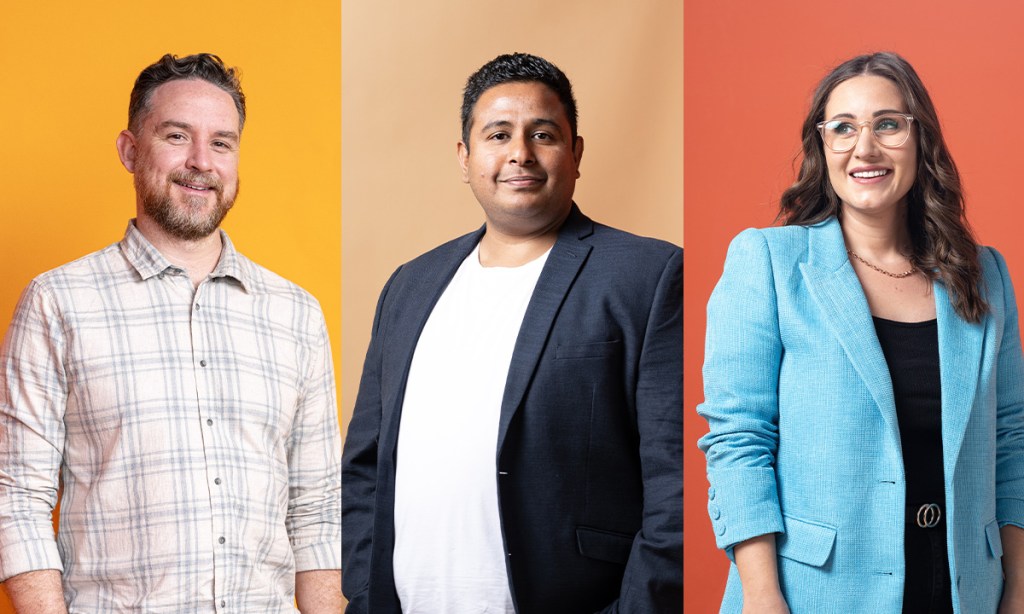 Niall Fay, Nilan Mihindukulasooriya, Rebecca Bendikov. Photo Morgan Sette.