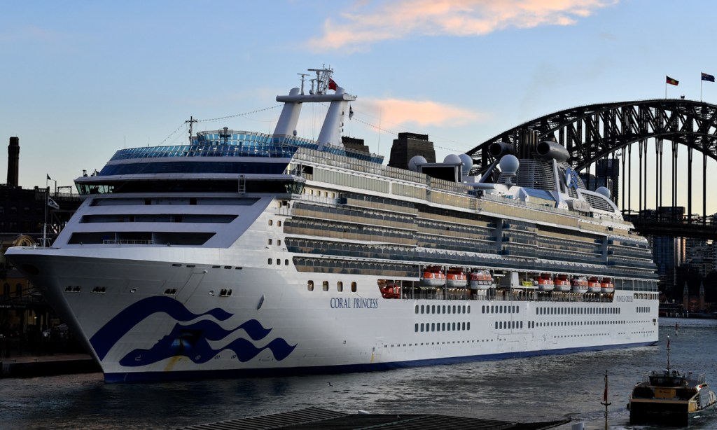 Thumbnail for COVID cruise ship docks in Sydney