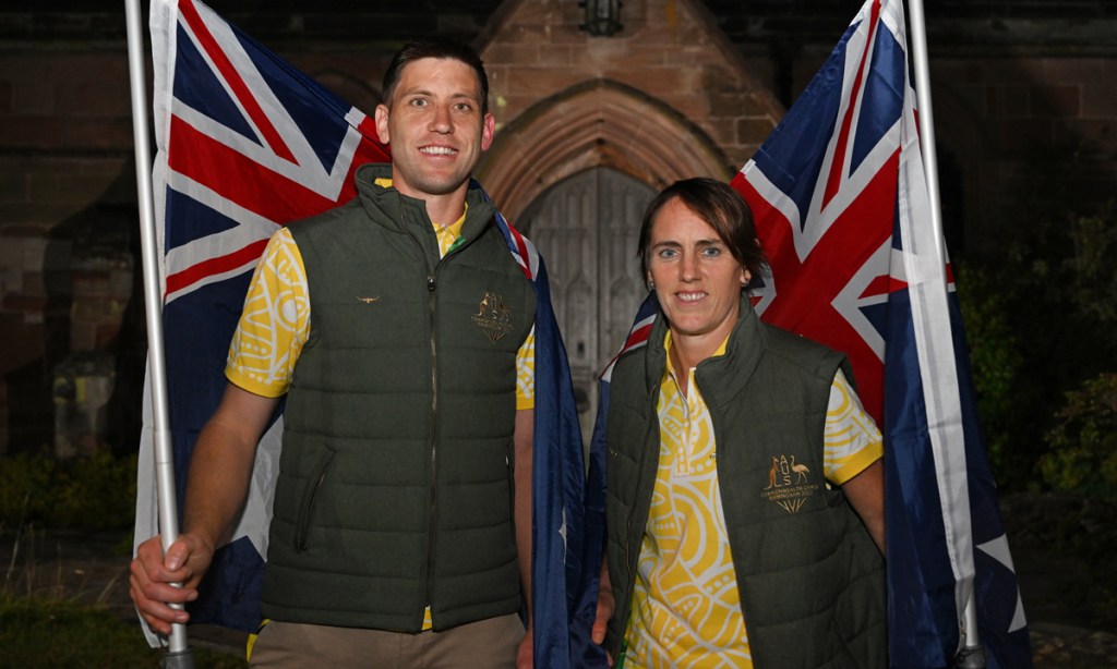 Thumbnail for Aussie flagbearers set for Games opening