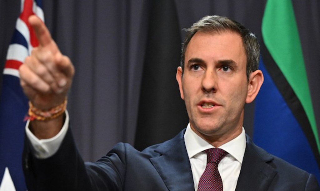 Treasurer Jim Chalmers. Photo: AAP/Mick Tsikas.