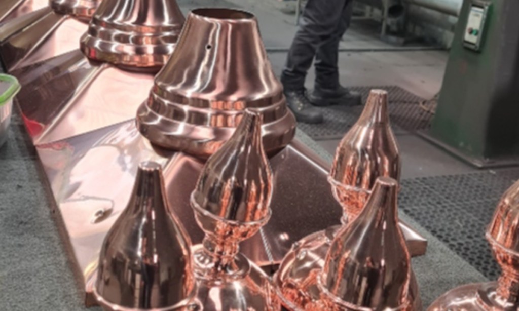 The copper lights have been given a refresh at Delway before they are re-installed along the main street in Port Pirie.