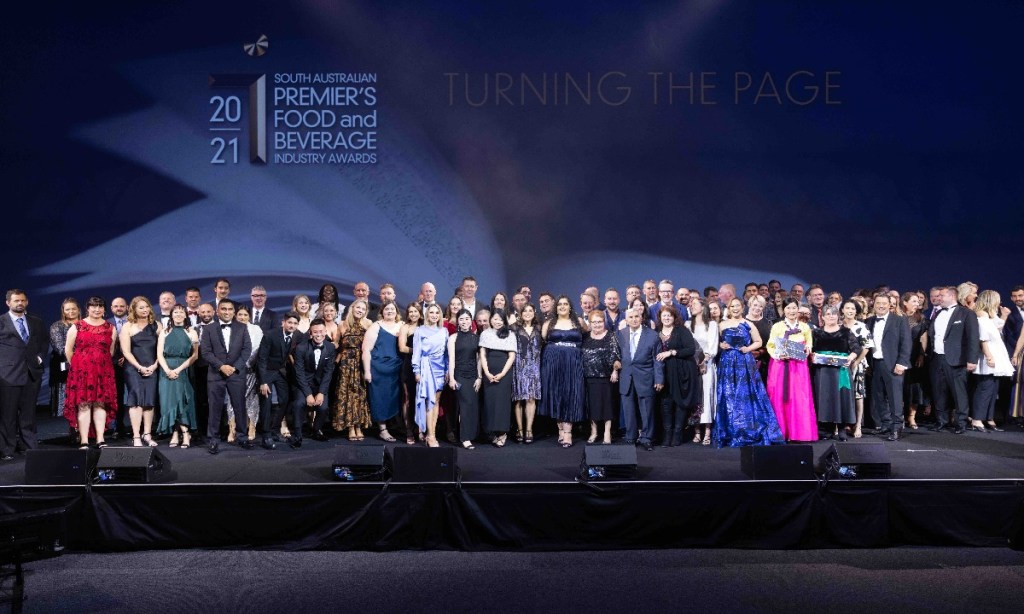 South Australian Premier’s Food and Beverage Industry Awards winners in 2021.