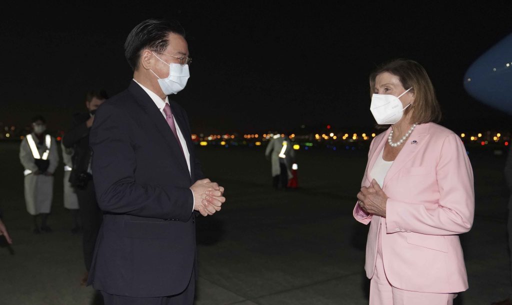 Thumbnail for China issues threats as US leader arrives in Taiwan