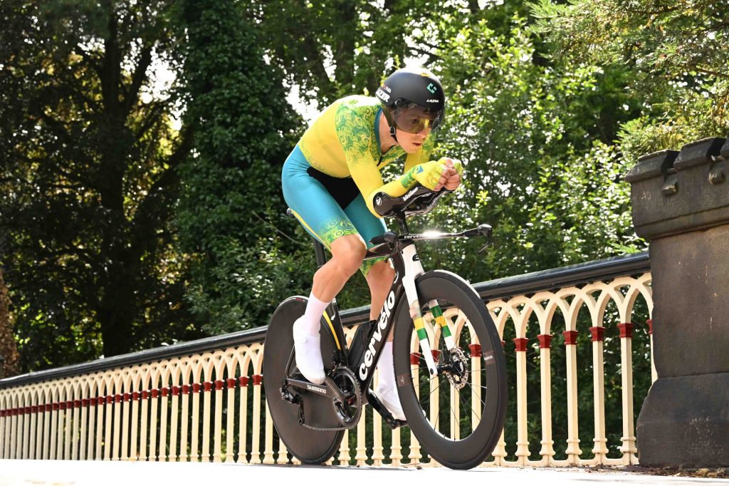 Thumbnail for Australians win two cycling golds amid drama
