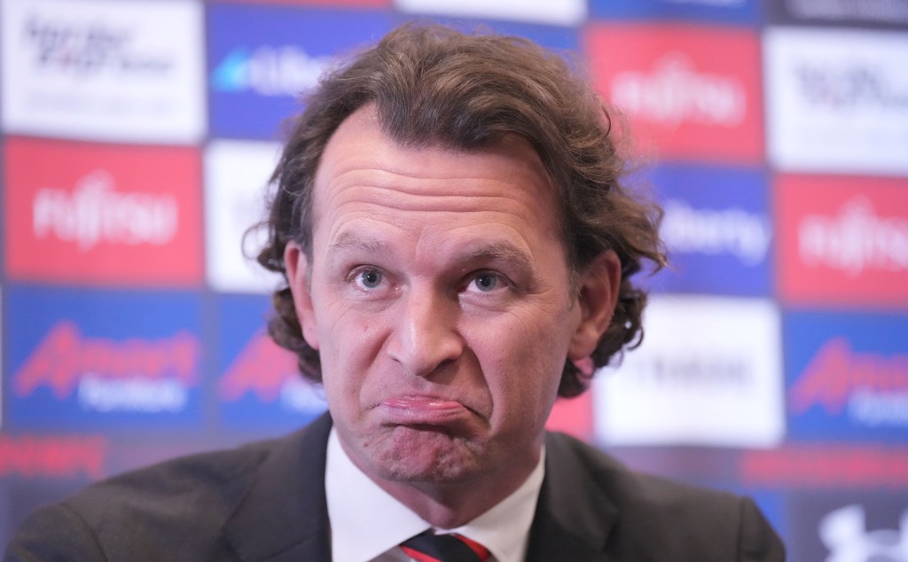 Thumbnail for Bombers’ boss quits as club turmoil continues