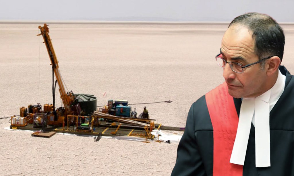 Chief Justice Chris Kourakis has overturned a decision to allow drilling at Lake Torrens. Image: Tom Aldahn/InDaily