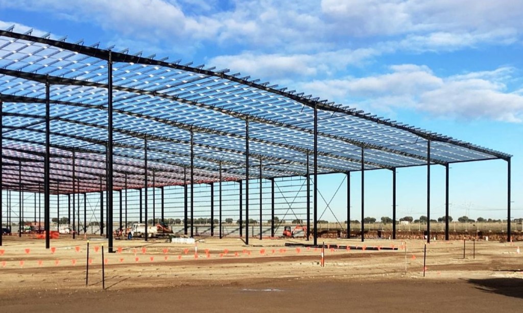 Building of the Ravenhall hub in outer Melbourne is underway. Photo: Elders