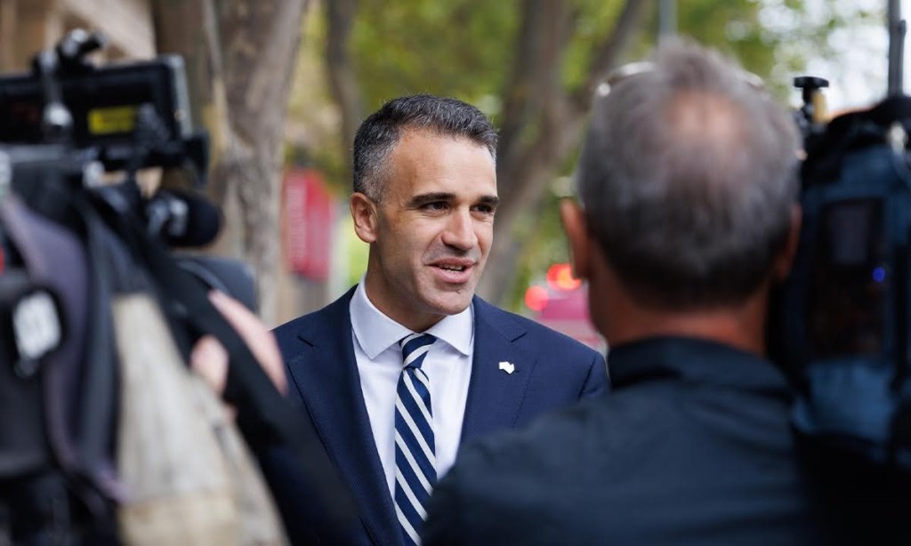 Premier Peter Malinauskas. Photo: Tony Lewis/InDaily