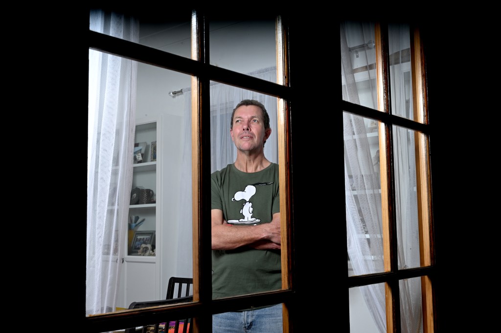 Prostate cancer survivor Antony Banfield. Photo: AAP/Darren England
