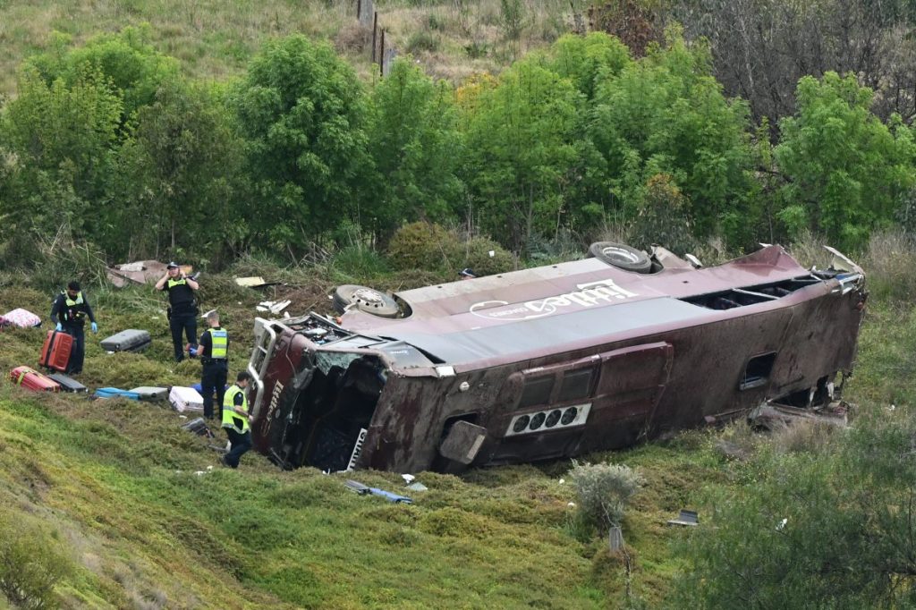 Thumbnail for Students, teachers hurt in school bus rollover