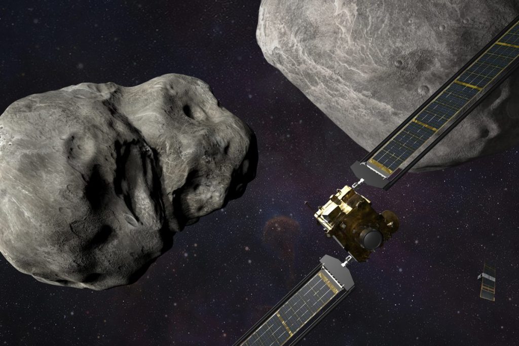Thumbnail for Spacecraft to hit asteroid in Earth defence test