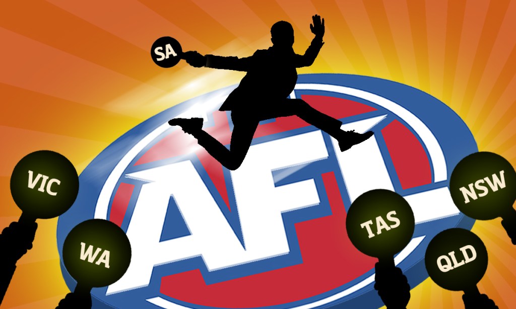 Thumbnail for When the AFL shark wants cash, South Australian politicians jump