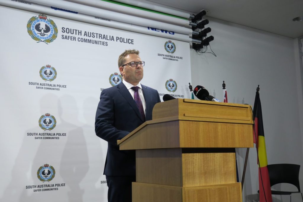 Detective Inspector Brett Featherby of the Major Crime Investigation Branch.