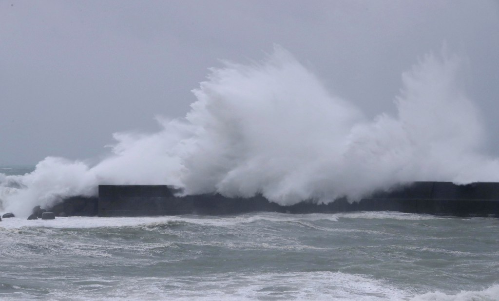 Thumbnail for Typhoon Nanmadol bears down on Japan