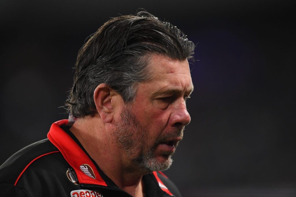 Thumbnail for Saints regret re-signing coach before sacking