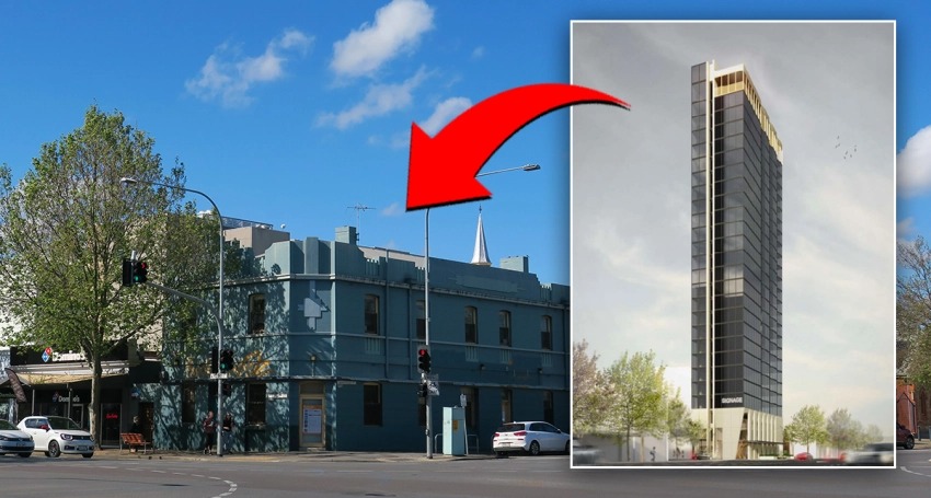 Thumbnail for REJECTED: City tower plan falls over