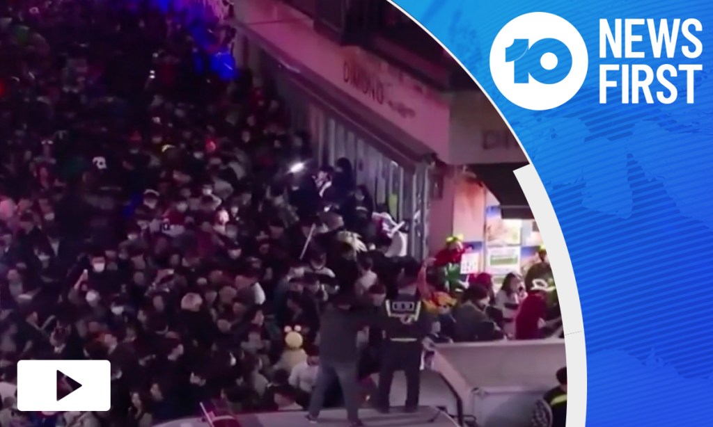 Thumbnail for VIDEO: Seoul counts the dead after Halloween stampede