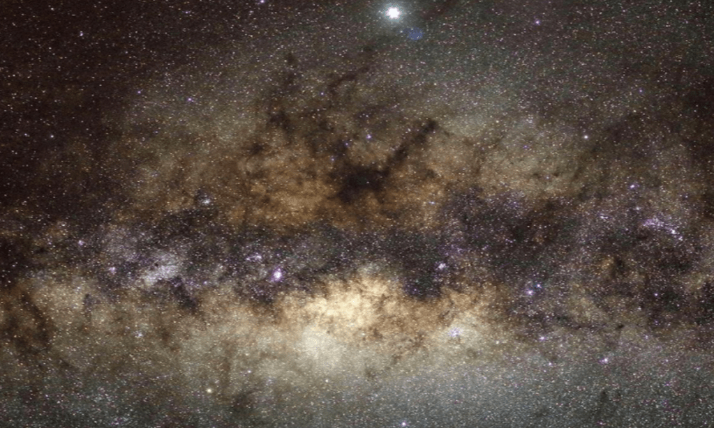 The centre of the Milky Way as seen from Wirrina, near Carrickalinga. Picture: The Backyard Universe