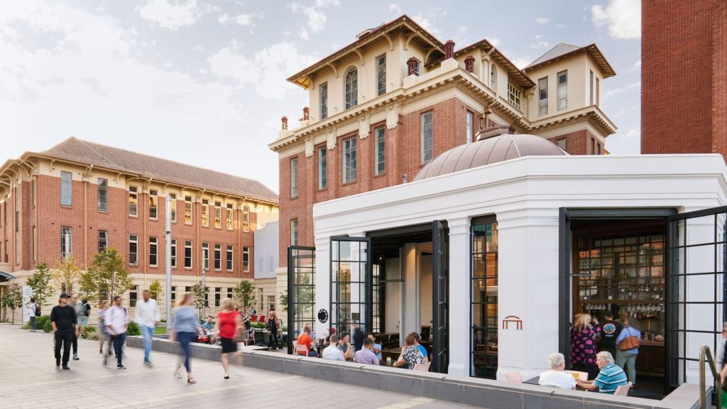 Lot Fourteen innovation hub. Photo: KWP