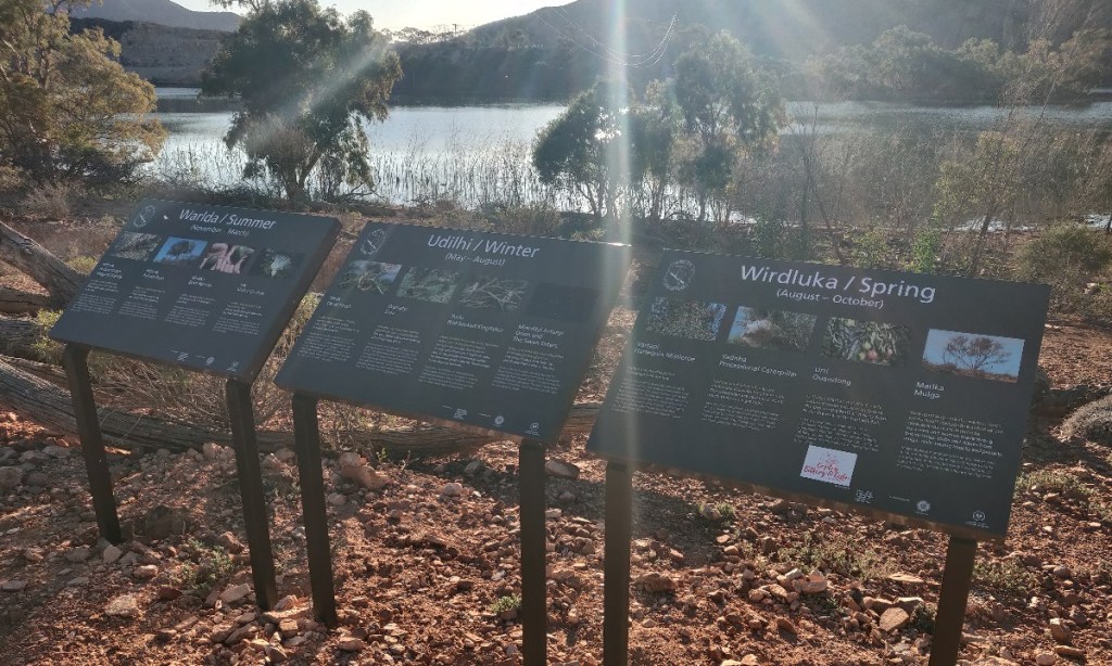 The Akurra Trail is an educational resource for Leigh Creek students to engage with Adnyamathanha culture and language on-country. Photo: supplied. 