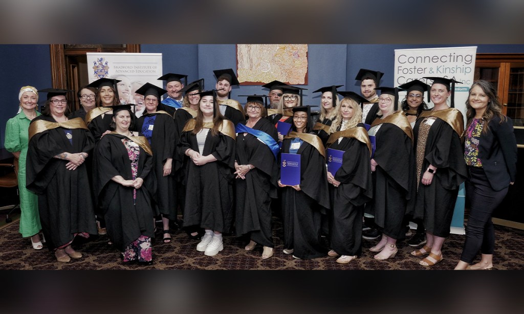 South Australian foster and kinship carers graduating from a Diploma of Community Services earlier this year. Photo: Supplied 