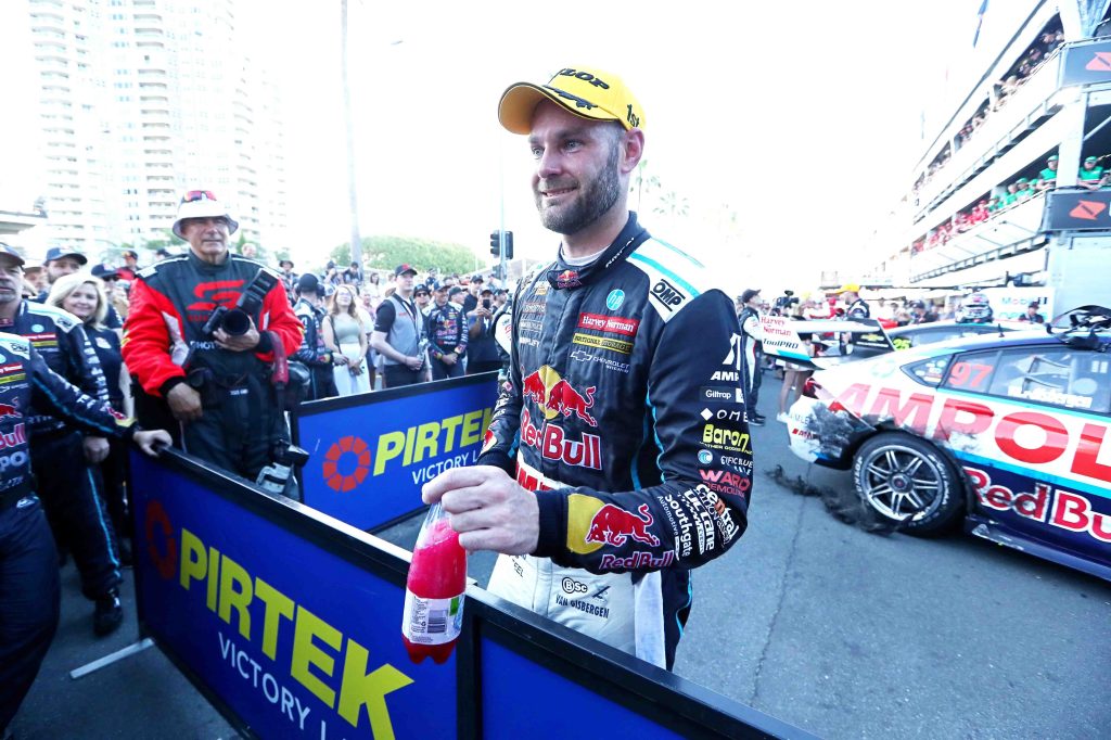 Thumbnail for Van Gisbergen smashes Adelaide lap record